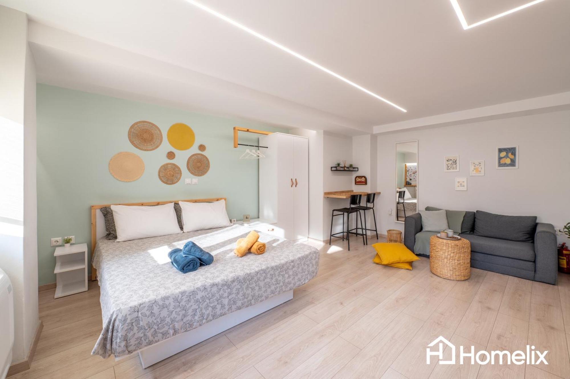 Roomaki - New & Stylish Studio In The Center With Parking Chalkida Exterior photo